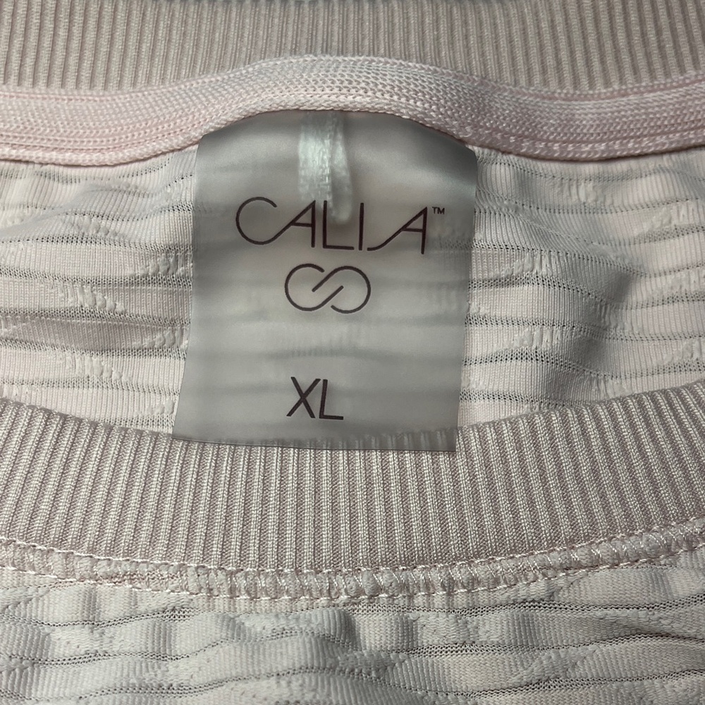 Calia women’s Light Pink Striped Tank Top - Picture 2 of 6